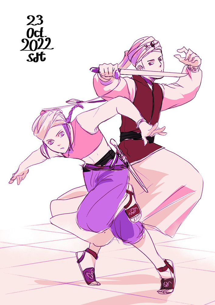 アレシとカーリ：舞踊学校ルードラの選抜技芸者